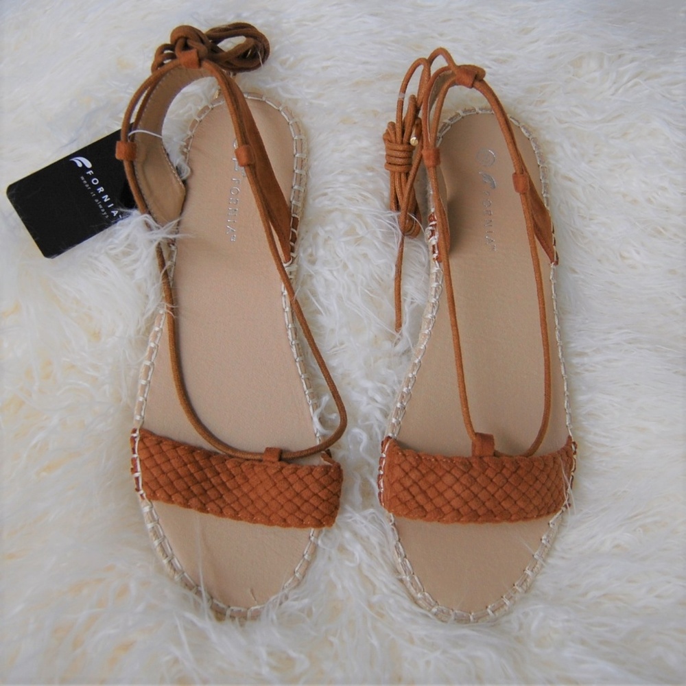 NWT Leather Gladiator Sandal